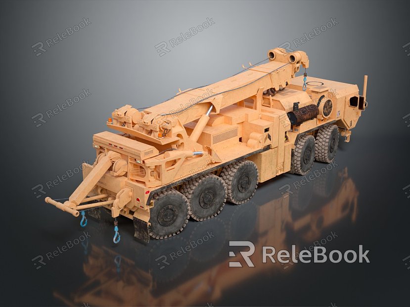 Modern toy car crane toy crane large crane model