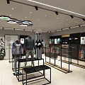 Outlets Sports Clothing Store Featuring Top Brand Logos And Window Displays