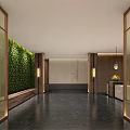 New Chinese Hall Front Desk 3d model