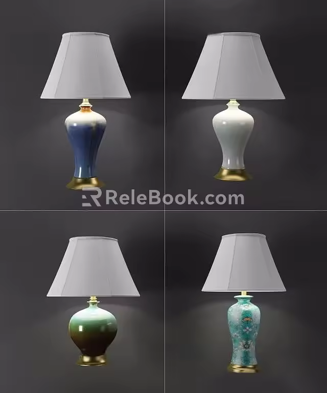 Table lamp 3d model