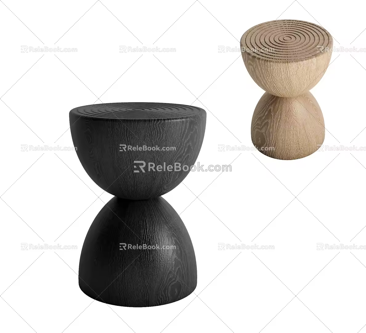 Modern Other Stool Small Bench Shoe Changing Stool Side Corner 3d model
