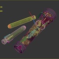 Bazooka Bazooka Rocket Rocket Launcher RPG 3d model