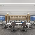 Modern Command Center Video Command Center 3d model