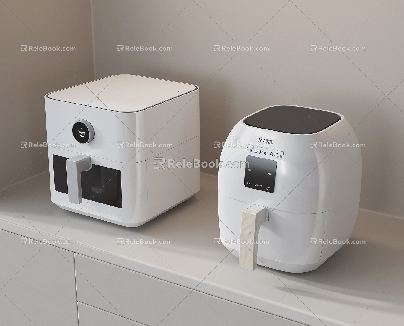 Kitchen Appliances Air Fryer 3d model