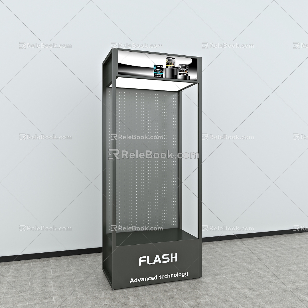 Shelf Customized Rack Display Rack Product Rack Iron Rack Roller Rack Rotating Rack Steel Structure Game Plate Jewelry Rack Vertical Display Rack Hook Shopping Mall 3d model