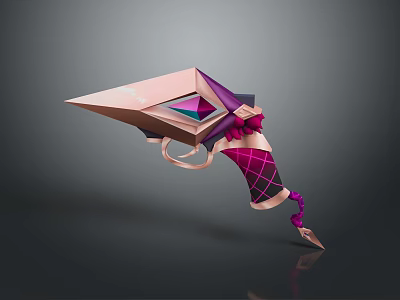 Flying Knife Cartoon Flying Knife Dagger Sword Knife Bayonet Knife Magic Dagger Magic Knife 3d model