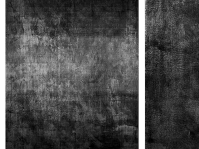 Square Carpet With Black And White Rough Texture Vintage Industrial Design 3d model