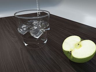 Modern Drinks 3d model