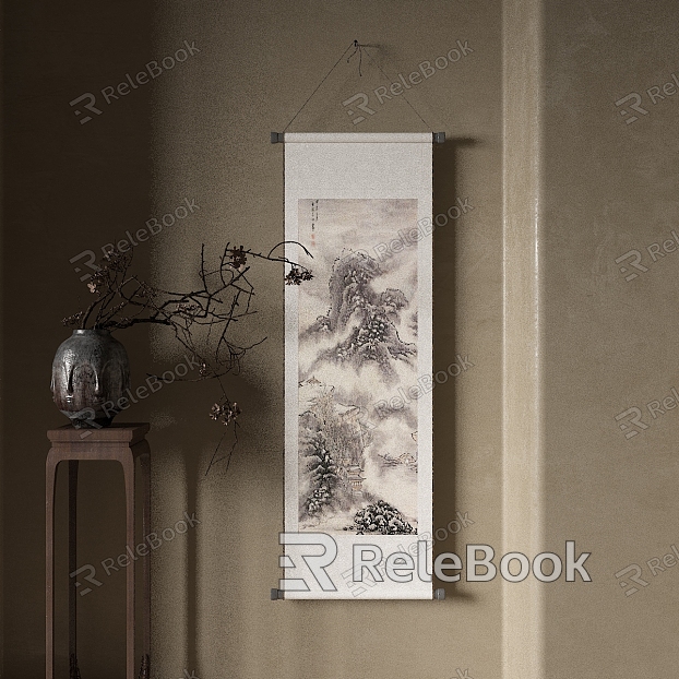 New Chinese Decorative Painting model