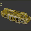 Sci-fi Capsule Space Capsule Hibernation Capsule Freezing Capsule Rest Capsule Rest Capsule 3d model