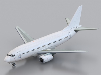 aircraft passenger aircraft civil aviation boeing 717 3d model