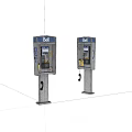 Bell Public Phone Booths With Classic Design As Outdoor Public Facilities