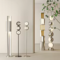 Modern floor lamp Bauhaus floor lamp combination 3d model