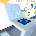 Public Facilities Featuring Sequence controlled Liquid Resistance And Limited Space Sensing Multimedia Art Installations