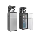 Stainless Steel Household Water Dispenser With Storage Cabinet And Bottle