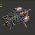Science Fiction Firearms Next Generation Firearms Science Fiction Game Gun Game Firearms Game Gun Concept Gun Laser Gun 3d model