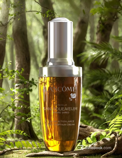 Lancome Cosmetic Product In Natural Forest Scene 3d model 