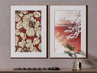 New Chinese Decorative Painting model