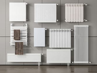 Modern Radiator 3d model