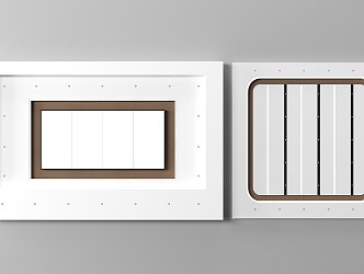 Modern Ceiling Office Ceiling 3d model