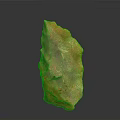 Yellow And Pink Stone Sculpture Carving With Irregular Shape Design