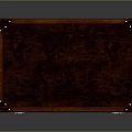 Vintage Brown Leather Trunk With Metal Locks And Decorative Rivets