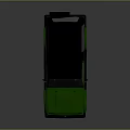 Green Two Door Classic Off Road Vehicle With Black Roof And White Rims