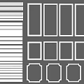 Modern lines 3d model