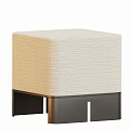 Modern Stool Bench Bed End Stool 3d model
