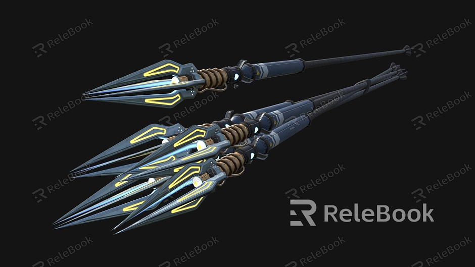 Science Fiction Electronic Arrow Weapon Future Weapon model