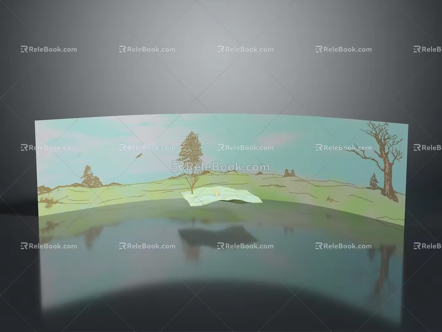 Game Environment Game Scene Fairy Tale Scene Fairy Tale Magic Scene Magic Item Fantasy Scene 3d model