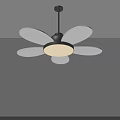 Modern Colorful Ceiling Fan With Various Blades And Built In Light Designs