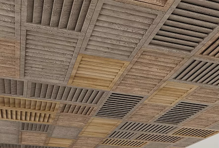 Modern Ceiling 3d model