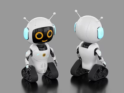 Robot Intelligent Robot AI Robot Digital Human 3d model