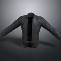 Black Genuine Leather Jacket For Casual Everyday Wear And Fashion Style