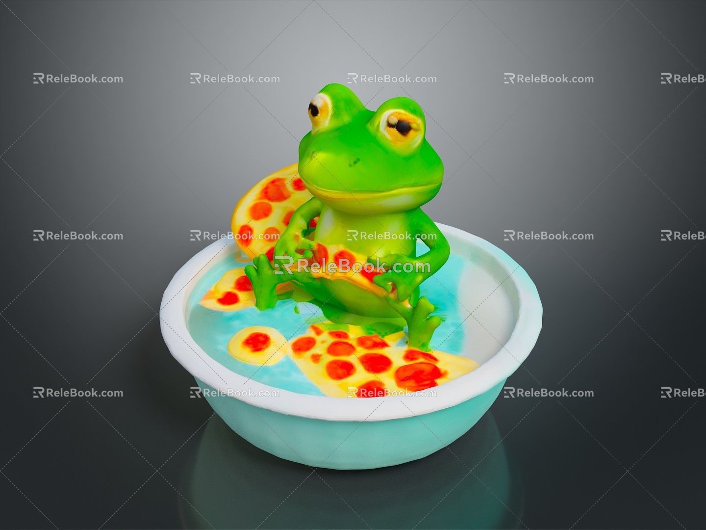 Frog Frog Frog Poison Frog Game Frog Reptile Cold Blooded Animal Reptile Reptile 3d model