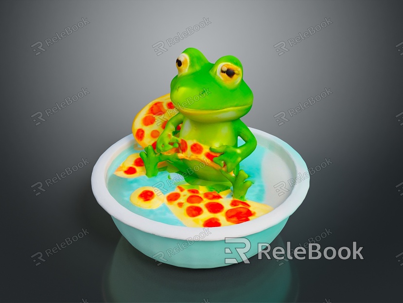 Frog Frog Frog Poison Frog Game Frog Reptile Cold Blooded Animal Reptile Reptile model