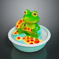 Frog Poison Frog Game Frog Reptile Cold Blooded Animal Reptile 3d model
