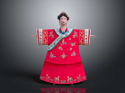 Beauty Ancient costume Ancient costume Beauty Women's Hanfu Women's Song costume Women's ancient costume Women's ancient costume Women's Song costume 3d model