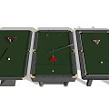 High Quality Billiard Tables Sports Equipment With Pool Cues And Triangle Racks