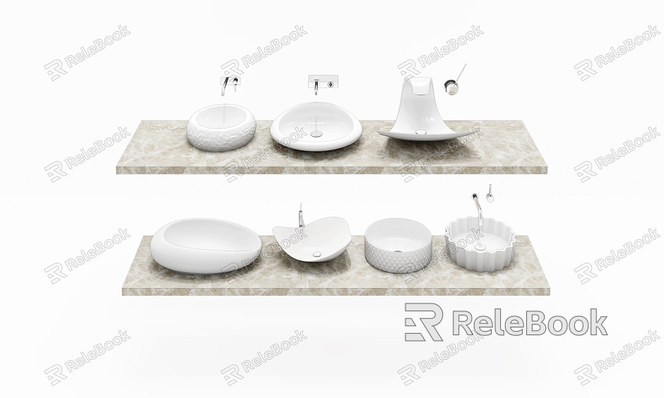 Wash basin model