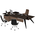 Modern Boss Office Chair Office Chair Manager Office Chair 3d model