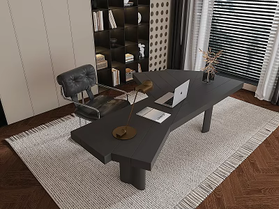 cassina modern study 3d model