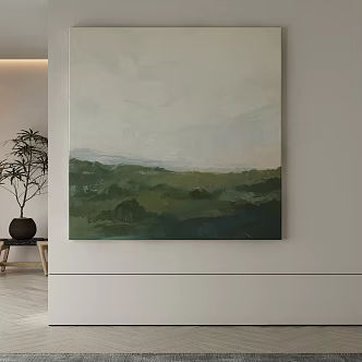 modern decorative painting 3d model