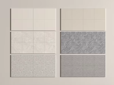 Modern Tiles Modern Floor Tiles Soft Light Tiles terrazzo Floor Tiles Dali 3d model