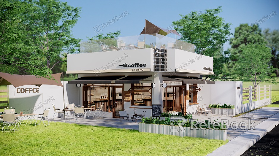 Cafe catering simple model