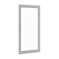 Modern Energy Efficient Aluminum Casement Window With Clear Glass Panel And Secure Lock