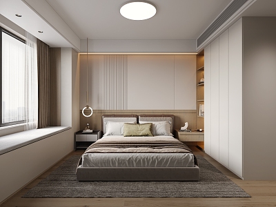 Modern Bedroom 3d model