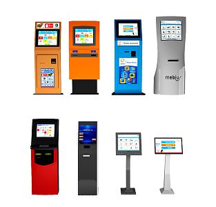 Modern registration machine display automatic machine registration machine number picking machine 3d model