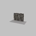 Gray Natural Rock Texture Background Wall With Rough Surface For Interior Design